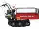 GeoTech Pro BMS 155 BSE - Biotrituratore su motocarriola GeoPorter 330E BS semovente a cingoli 4 rulli - Motore B&amp;S da 13.5HP - Cassone estendibile