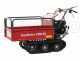 GeoTech Pro BMS 155 BSE - Biotrituratore su motocarriola GeoPorter 330E BS semovente a cingoli 4 rulli - Motore B&amp;S da 13.5HP - Cassone estendibile