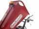 GeoTech Pro BMS 155 BSE - Biotrituratore su motocarriola GeoPorter 330E BS semovente a cingoli 4 rulli - Motore B&amp;S da 13.5HP - Cassone estendibile