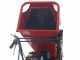 GeoTech Pro BMS 155 BSE - Biotrituratore su motocarriola GeoPorter 330E BS semovente a cingoli 4 rulli - Motore B&amp;S da 13.5HP - Cassone estendibile