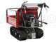 GeoTech Pro BMS 155 BSE - Biotrituratore su motocarriola GeoPorter 330E BS semovente a cingoli 4 rulli - Motore B&amp;S da 13.5HP - Cassone estendibile