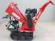GeoTech Pro BMS 155 BSE - Biotrituratore su motocarriola GeoPorter 330E BS semovente a cingoli 4 rulli - Motore B&amp;S da 13.5HP - Cassone estendibile