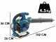 Wortex SFM-T2 - Soffiatore a scoppio motore 2 tempi