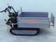 Wortex SFL 500 - Motocarriola cingolata cassone estensibile - Portata 500Kg