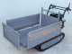 Wortex SFL 500 - Motocarriola cingolata cassone estensibile - Portata 500Kg