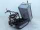 Wortex SFL 500 - Motocarriola cingolata cassone estensibile - Portata 500Kg