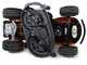 Stiga Tornado 5108 - Trattorino tosaerba - ST 500 - 452cc - scarico laterale