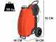 Ausonia 45L Trolley - Pompa irroratrice a batteria - Serbatoio da 45 litri