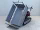 Wortex SFH 500 - Motocarriola cingolata cassone estensibile 500Kg