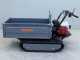 Wortex SFH 500 - Motocarriola cingolata cassone estensibile 500Kg