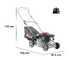 Al-Ko Easy 4.20 P-s - Tagliaerba a scoppio - 2 in 1 - Motore da 140cc
