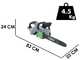 EGO CS1800E 56V - Motosega a batteria - Lama da 45cm - SENZA BATTERIE E CARICABATTERIE