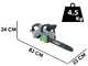 PROMO EGO CS1800E 56V - Motosega a batteria - Lama da 45cm - SENZA BATTERIE E CARICABATTERIE