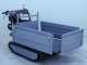Wortex SFL 500-HS - Motocarriola cingolata cassone estensibile 500Kg