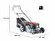 Al-ko Easy 4.60 SP-S - Tagliaerba a scoppio trazionato - 2in1 - Motore da 140cc