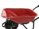 GeoTech CAR 150A - Carriola elettrica a batteria 24V 12Ah con ruote traktor
