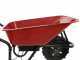 GeoTech CAR 150A - Carriola elettrica a batteria 24V 12Ah con ruote traktor