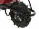GeoTech CAR 150A - Carriola elettrica a batteria 24V 12Ah con ruote traktor