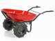 Geotech CAR 260T-100 - Carriola elettrica a batteria 40V 6Ah - Ruote traktor