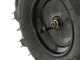 Geotech CAR 260T-100 - Carriola elettrica a batteria 40V 6Ah - Ruote traktor