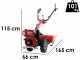 Diesse Minitriss - Motocoltivatore diesel - Vulcan V245 - 4.2HP