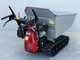 Honda HP 500H IT - Motocarriola cingolata cassone dumper - Portata 500Kg - Cambio idrostatico