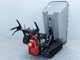 Honda HP 500H IT - Motocarriola cingolata cassone dumper - Portata 500Kg - Cambio idrostatico