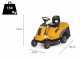 Stiga COMBI 372 - Rider trattorino tagliaerba - Motore ST 400 - cambio idrostatico