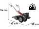 Efco MC400 - Motocoltivatore benzina - Emak K700H - Fresa reversa - 6.5HP