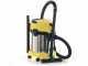 Karcher WD 3 S V-17/4/20 - Bidone Aspiratutto - Acciaio INOX - 17 litri