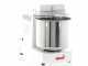 Famag Grilletta IM 8/230 10 Velocit&agrave; HH - Impastatrice a spirale 8 Kg ad alta idratazione