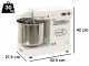 Famag Grilletta IM 8/230 10 Velocit&agrave; HH - Impastatrice a spirale 8 Kg ad alta idratazione