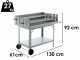 Royal Food CB 550S - Barbecue a carbone