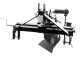 BlackStone B-BPS 35 - Aratro monovomere - Spostamento manuale a vite - Per trattori con attacco a tre punti