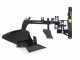 BlackStone B-BPS 35 - Aratro monovomere - Spostamento manuale a vite - Per trattori con attacco a tre punti