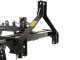 BlackStone B-BPS 35 - Aratro monovomere - Spostamento manuale a vite - Per trattori con attacco a tre punti