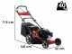 Marina Systems AGRI 57 SH 3V ZHW - Rasaerba a scoppio trazionato - Motore Honda GCVx 200