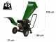 GreenBay GB-WRC 50 L - Biocippatore a scoppio - Motore benzina 7 HP
