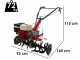 Benassi BL106H - Motozappa a benzina 6.5 HP - Motore Honda GX200