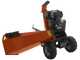 Wortex Drake D420/120L-E - Biotrituratore a scoppio - Motore Loncin G420F con avviamento elettrico