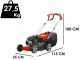 Efco LR 44 TK Comfort - Tagliaerba a scoppio trazionato - Motore Emak K 450 OHV da 123 c