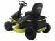 Ryobi RM480E - Trattorino rasaerba a batteria - taglio mulching - scarico laterale - 4x12V a piombo liquido