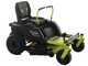 Ryobi ZTR480ex - Trattorino tagliaerba a batteria a raggio zero - Motore elettrico a batteria 48V/100Ah - taglio da 107cm - 2in1