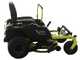 Ryobi ZTR480ex - Trattorino tagliaerba a batteria a raggio zero - Motore elettrico a batteria 48V/100Ah - taglio da 107cm - 2in1