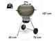 Weber Master Touch GBS C-5750 Smoke Grey - Barbecue a carbone