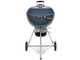 Weber Master Touch GBS C-5750 Slate Blue - Barbecue a carbone