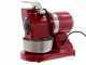 RGV Robusta Red - Grattugia elettrica da tavolo in alluminio pressofuso - 450W