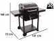 Barbecue a carbone in acciaio Char-Broil Charcoal 2600 - Griglia da 53,5x48 cm