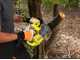 Ryobi RM480E - Trattorino rasaerba a batteria - taglio mulching - scarico laterale - 4x12V a piombo liquido