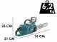 Makita UC015G - Elettrosega a batteria 40V 4Ah - Lama da 35cm